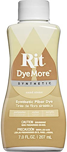 Rit DyeMore Tinte líquido para sintéticos, fórmula Avanzada, Materiales sintéticos, Multicolor, 5.08 x 6.35 x 15.24 cm