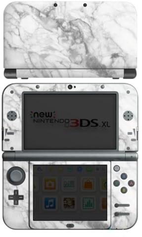 DeinDesign Skin kompatibel mit Nintendo New 3DS XL Folie Sticker Stein Marmor Muster