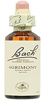 Bach - Flor de Bach Agrimony, Complemento Alimenticio, con Extracto de Flores de Agrimonia, Uva de Alc 27% Vol, Ayuda a Gestionar las Emociones Cuando Quieres Abrir Tus Sentimientos - 20 ml