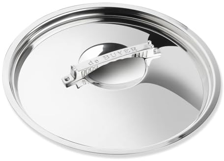 DE BUYER -3754.14 -couvercle inox bombe ø14cm fc mont bleu