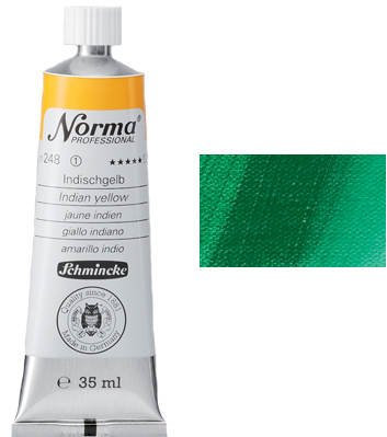 Schmincke – Norma® Professional - feinste Künstler-Ölfarben, Smaragdgrün - 35 ml