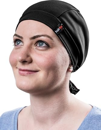 hairtex Bonnet d'étable avec rubans - Protection contre les odeurs noir M