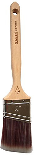 Sash Expert - Pincel de pintura curvada profesional plano (5 cm) - sintético, borde perfecto, precisión