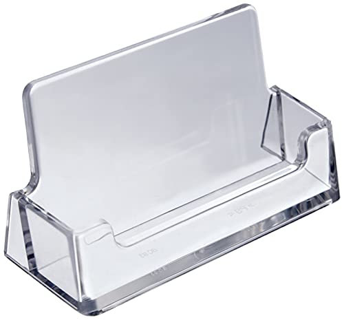 Taymar® Visitenkartenhalter im Querformat, DIN A8 (95×52mm), Transparent