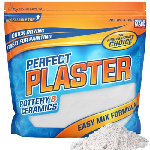 Perfect Plaster 4lb Pottery & Ceramic Casting Material