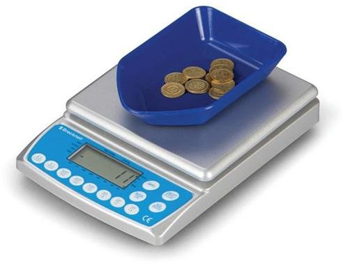 Brecknell Coin Counter Electronic Checking Scale for all UK Coins Ref CC-804 175457
