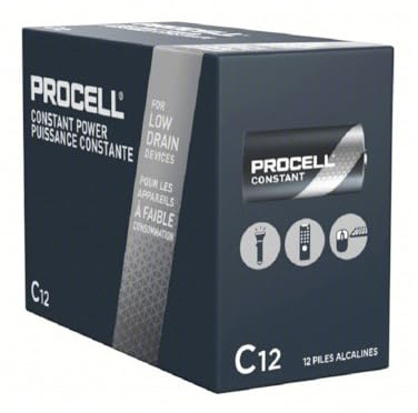 Procell Alkaline C Battery - PC1400 (Box of 12)