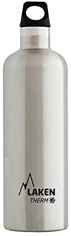 Laken Futura Botella Térmica Acero Inoxidable 18/8 y Doble Pared de Vacío, Unisex adulto, Plateado, 750 ml