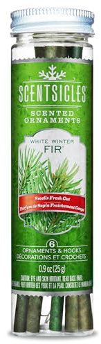 Scentsicles White Winter Fir Scent Sticks, Green