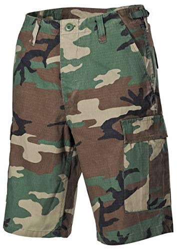 Rip Stop, pantaloni corti con tasconi. woodland-washed XL