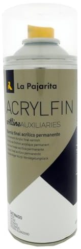 BARNIZ ACRYLFIN SPRAY Satinado 400 ml LA PAJARITA