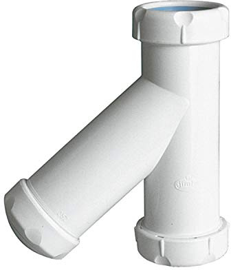 Jimten 001106 Sifon Lavabo o Bide S-11 1 1/4 X 63 Blanco