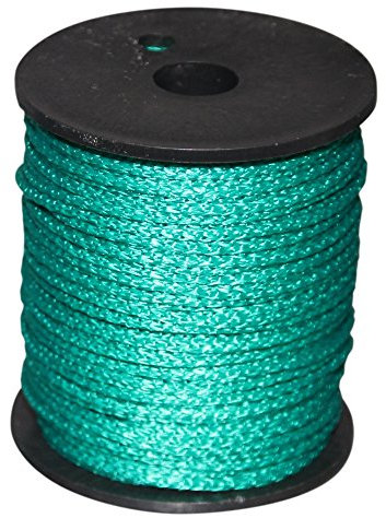 HSI Cordones Bobinas de albañil con 50 m Nylon 1,7 mm, 12 Unidades, Color Verde, 325820.0