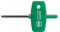 Wiha Stiftschlüssel mit Schlüsselgriff TORX® brüniert (01352) T8 x 40 mm