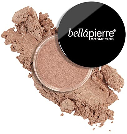 bellapierre Shimmer Powder | Vegan & Cruelty-Free Eyeshadow | Non-Toxic & Paraben-Free | 2.35g - Beige