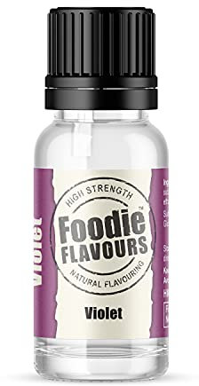 Foodie Flavours Violet Natural Flavouring, High Strength - 15ml