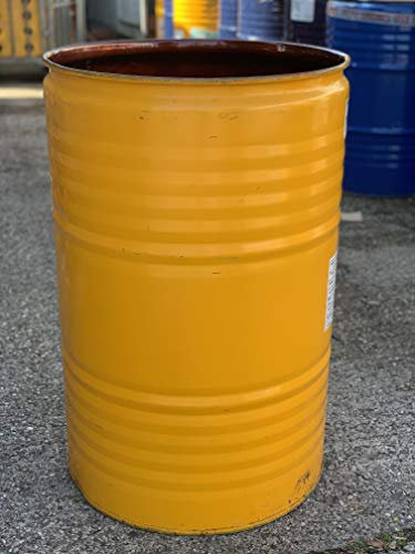 Open Top Planter Barrel 205L 45 Gallon Steel Drum Container for Garden Trees or Feed Bin