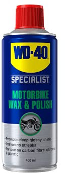 WD-40 Specialist Motorbike Wax and Polish, 400 ml - Professional Grade Protection and Shine for Motorcycles and Other Automotive Surfaces