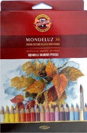 Koh-I-Noor Mandeluz - Set di 36 pastelli acquerellabili