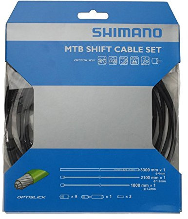 SHIMANO Schaltzug-Set Schwarz