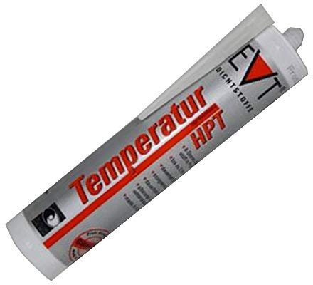 Hitzebeständiges Silikon schwarz 310ml Brandschutz B1