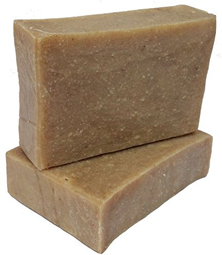 ATTIS Savon Naturel Fait Main Moringa (1pc) Végétalien Avec Beurre de Karité, Huile Essentielle de Pamplemousse et Poudre de Moringa