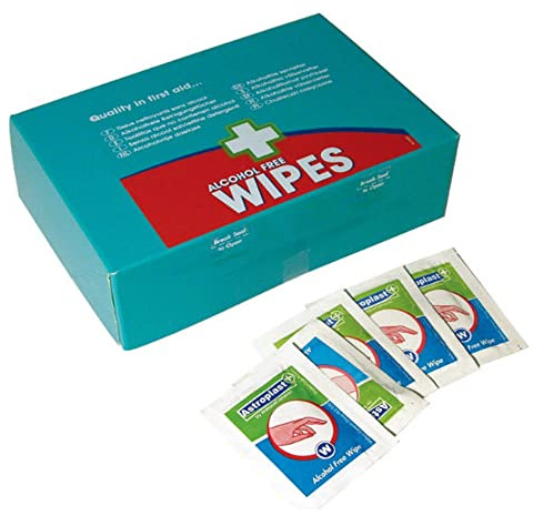 Wallace Cameron 1602023 Alcohol-Free Wipes (Pack of 100)