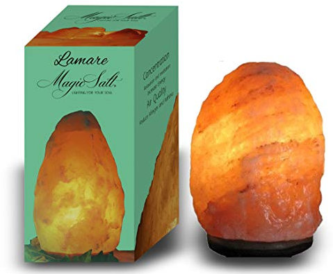 Lámpara de sal del Himalaya de 4-6kg - Magic Salt® Lighting For Your Soul