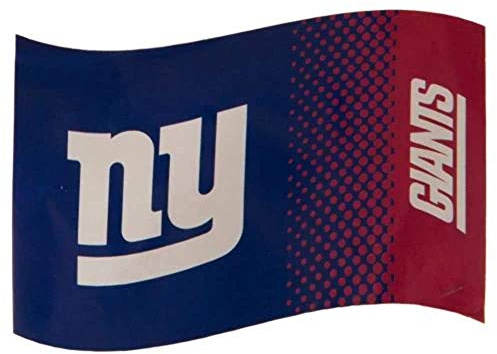 New York Giants NY Giants Fade NFL Flagge, 5 x 3, für Erwachsene, Unisex, mehrfarbig (mehrfarbig), Einheitsgröße