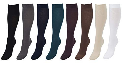 Compressana Twist - Stützstrümpfe für Beruf, Reise, Sport & Freizeit - 1 Paar - effektive Stützwirkung mit ca. 18 mmHg Kompression zur Vorbeugung gegen Reise-Thrombose, Krampfadern & Besenreiser