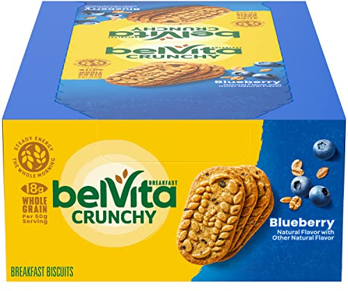 Belvita Breakfast Bar, Blueberry 50 g (Pack of 8)