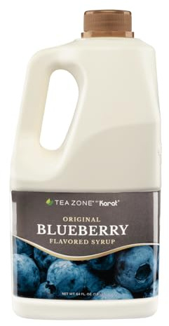 Tea Zone 64 fl.oz Blueberry Syrup