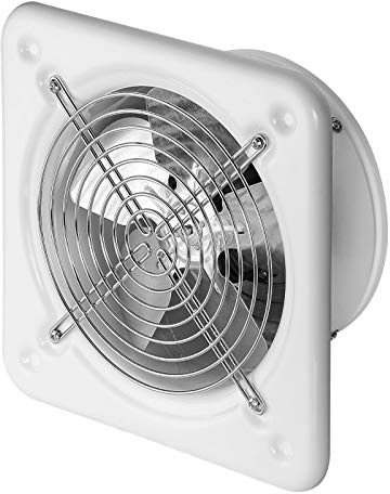 MKK Axialer Ventilator aus Metall Lüfter zur Wandmontage für Zuluft und Abluft geeignet