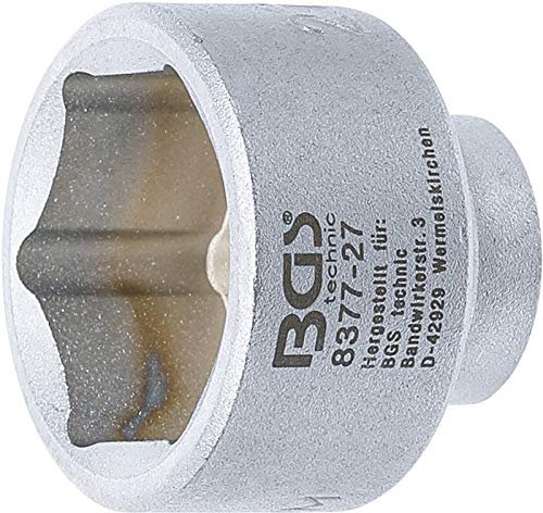 BGS tappo filtro olio chiave per Mercedes Classe A, 27 mm (1), 8377-27
