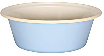 Karl Krüger 90159 Emaille-Schüsselset Sylt, 3-er teilig, pastellblau, Einheitsgröße, Blau