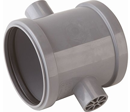HT-dubbelskena Plus DN 110 för HT-rör, DIN EN 1451-1
