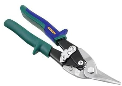 Irwin 102 Right & Straight Cut Compound Leverage Aviation Snips