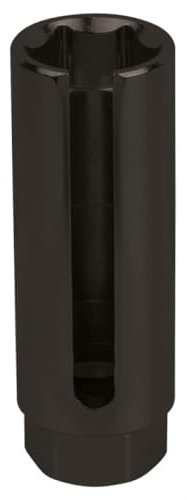 KS Tools 150.2127 3/8'' Lambdasonden Stecknuss, tief, geschlitzt, 22mm