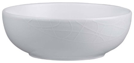 Churchill Jamie Oliver Little Tinker Porcelain Bowl, Hearts Pattern, 17cm, 250ml, Microwave & Dishwasher Safe