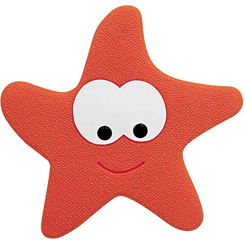 Spirella Starfy Kollektion Duschmatte, 5-teiliges Set, PVC, Rot