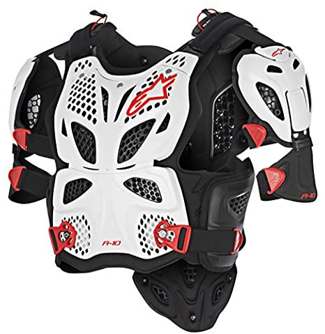 Alpinestars Brustpanzer A-10 Full Weiß Gr. XS/S
