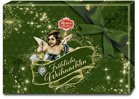 Reber Spezialitäten-Kassette Weihnachten in Folie – 14 hochfeine Reber Klassiker