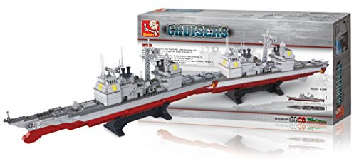 Sluban M38-B0389 - Baukasten - Kriegsschiffe - Kreuzer, groß