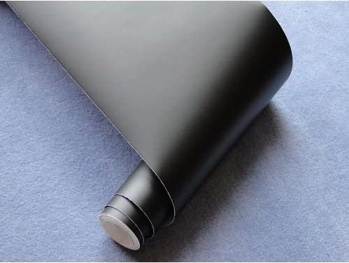 INDIGOS UG Viperstreifen Auto Auto Folie Oracal SCHWARZ matt 20 x 400cm Autoaufkleber - Racing Design - Sportstreifen - selbstklebend - Tuning Zubehör - Fahrzeug Deko - Karosseriestreifen