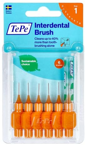 TEPE Interdentalbürste 0,45mm orange 6 St