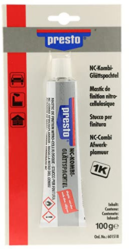 Presto 601518 Mastic Fin Nf-Combi Sous Blister 100 g, grau
