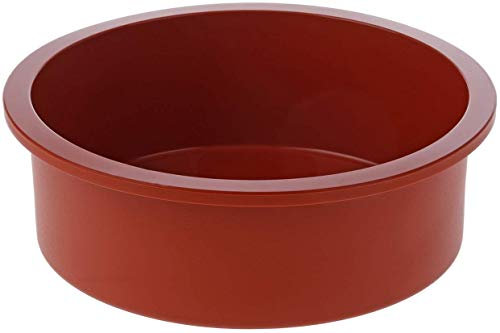 Silikomart Sft180 Genoise Stampo in Silicone ø180 h 65 mm, Rosso, 18 cm