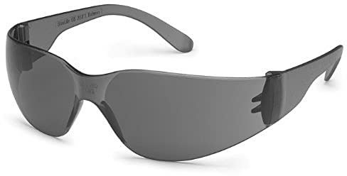 Gateway Safety 4683 UL-Certified StarLite Safety Glasses, Gray Lens, Gray Temple (Pack of 10)