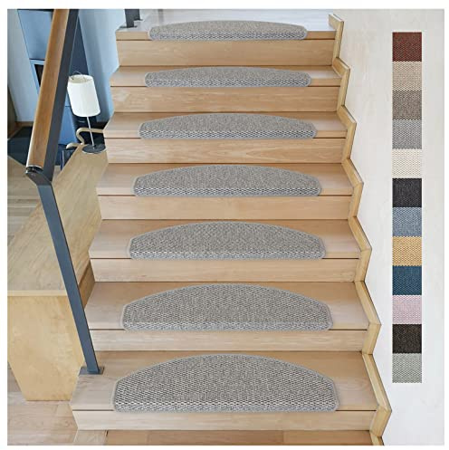 Kettelservice-Metzker Stufenmatten Göteborg Halbrund I in verschiedenen Setvarianten I 65x24x4cm I Grau 1 Stück