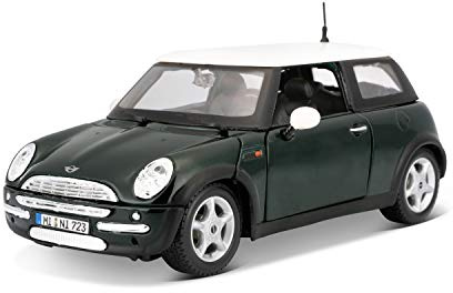 Maisto - 2042975 - Maquette De Voiture - Mini Cooper - Métallique Vert - Echelle 1/24
